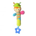 Игрушка Божья Коровка со звуком и эластичной зубогрызкой