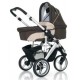 Универсальная коляска ABC Design MAMBA, sand-dark brown, темно-коричневый с бежевым