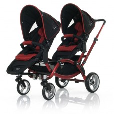 Коляска ABC Design Zoom для двойни Cherry-Black (71085/214)