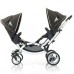 Коляска ABC Design Zoom для двойни Sand-dark brown (71085/211) Коляска ABC Design Zoom для двойни Sand-dark brown (71085/211)
