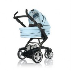 Универсальная коляска 2 в 1 3 Tec, aqua-dark brown, цвет голубой с темно-коричневым (3902/917)