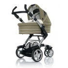 Универсальная коляска 2 в 1 3 Tec ABC Design, cream-оlive, цвет оливковый