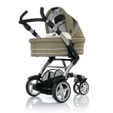 Универсальная коляска 2 в 1 3 Tec ABC Design, cream-оlive, цвет оливковый
