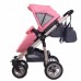 Детская универсальная коляска Androx Zippy 2 в 1 Pink (розовый)
