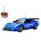 Автомобиль радиоуправляемый- 2008 NISSAN GT- R SUPER GT Auldey, синий, 1:16