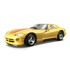 Автомодель Bburago - DODGE VIPER RT/10 (ассортимент белый, желтый, 1:24)
