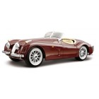 Автомодель Bburago - JAGUAR XK 120 (1951) (ассортимент вишневый, серебристый, 1:24)