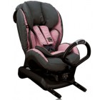 Автокресло IZI KID ISOFIX BeSafe группа 0/I, 0-18 кг, 5 мес.-4 года, pink/grey, цвет серый c розовым (533031)
