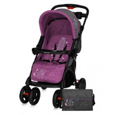 Прогулочная коляска Bertoni Rodeo Grey - Purple Pisa Прогулочная коляска Bertoni Rodeo Grey - Purple Pisa