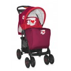 Прогулочная коляска Bertoni Foxy (с чехлом) I Love Red