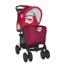 Прогулочная коляска Bertoni Foxy (с чехлом) I Love Red