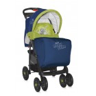 Прогулочная коляска Bertoni Foxy (с чехлом) Blue - Green Rock Star