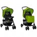 Прогулочная коляска Bertoni Star (с чехлом) – black-green sunny city