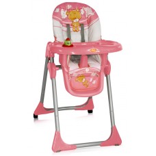 Стульчик для кормления Bertoni YAM YAM, pink teddy bear