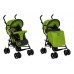 Прогулочная коляска Bertoni Trip (с чехлом) Black - Green Sunny City