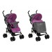 Прогулочная коляска Bertoni Trip (с чехлом) Grey - Purple Pisa