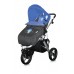 Универсальная коляска Bertoni 2 в 1 CARRERA  Grey - Blue Babies