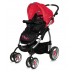 Универсальная коляска Bertoni PLASMA Black - Red Poppies