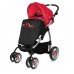Универсальная коляска Bertoni PLASMA Black - Red Poppies