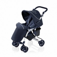 Коляска прогулочная Portofino Elegant темно-синий со стразами (822/400)