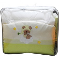 Постельный комплект Ceba Twardowski Green Sateen Постельный комплект Ceba Twardowski Green Sateen