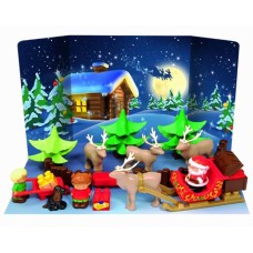 Конструктор Ecoiffier Merry Christmas, 24 детали (3115)