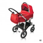 Детская универсальная коляска Espiro Enzo Evo 2012 Red-02
