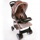 Детская прогулочная коляска Everflo E-220 HL Коричнево-бежевая