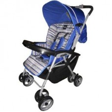 Прогулочная коляска Everflo E-301 Blue/Blue Stripe Прогулочная коляска Everflo E-301 Blue/Blue Stripe