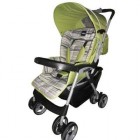 Прогулочная коляска Everflo E-301 Green/Green Stripe