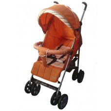 Прогулочная коляска трость Everflo SK-165 orange stripe (6,5 кг)