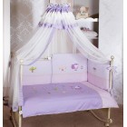 Постельный комплект Feretti Terzetto Bee Violet Prestige