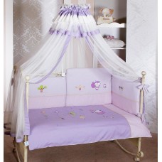 Постельный комплект Feretti Terzetto Bee Violet Prestige