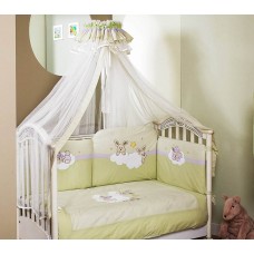 Постельный комплект Feretti Terzetto Rabbit Green Постельный комплект Feretti Terzetto Rabbit Green