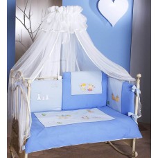 Постельный комплект Feretti Terzetto Romeo Blue Prestige Постельный комплект Feretti Terzetto Romeo Blue Prestige