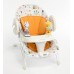 Кресло-качалка Graco Swing N Bounce, Hide and Seek, цвет белый с оранжевым Кресло-качалка Graco Swing N Bounce, Hide and Seek, цвет белый с оранжевым