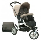 Прогулочная коляска Jane Slalom Pro Coche с чехлом, бежевый Прогулочная коляска Jane Slalom Pro Coche с чехлом, бежевый