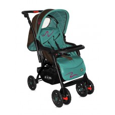  Прогулочная коляска Bertoni Just4Kids Combi Blue - Brown Lines
