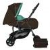  Прогулочная коляска Bertoni Just4Kids Combi Blue - Brown Lines