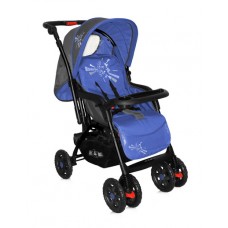  Прогулочная коляска Bertoni Just4Kids Combi Grey Blue Techno