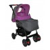  Прогулочная коляска Bertoni Just4Kids Combi Grey - Purple Pisa