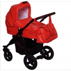Детская универсальная коляска Lonex Speedy Ecco, цвет S-Czervien