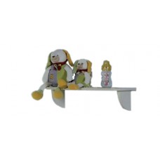 Полочка Micuna E-1351 Prince White/Sky-Blue (60 см), цвет белый с голубым Полочка Micuna E-1351 Prince White/Sky-Blue (60 см), цвет белый с голубым