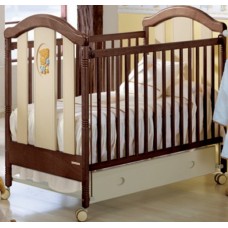 Детcкая кроватка Micuna Fantasia Luxe 120х60см, цвет шоколад- слоновая кость, дерево сосна Детcкая кроватка Micuna Fantasia Luxe 120х60см, цвет шоколад- слоновая кость, дерево сосна