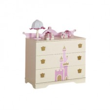 Комод детский Micuna СО-1128 Petite Princesse, цвет розовый, МДФ Комод детский Micuna СО-1128 Petite Princesse, цвет розовый, МДФ