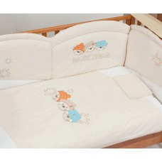 Постельный комплект Ruggeri BEAR, цвет кремовый