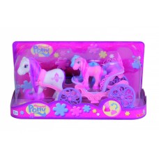 Пони с двумя малышами в карете Simba Toys (5945231)