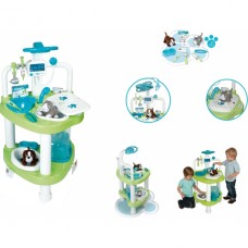 Тележка Ветеринарная помощь Smoby с аксессуарами (24650) Тележка Ветеринарная помощь Smoby с аксессуарами (24650)