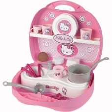 Игровой набор Мини-кухня-кейс Hello Kitty Smoby (24782)