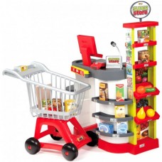 Интерактивный супермаркет Super Store с тележкой и аксессуарами Smoby (024179)